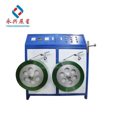 品質  High Stability Automatic Double-station PET Strap Rewinding Machine for Industrial Use 工場