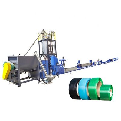 良い値段 9mm プラスチック PET ストラップ 製造 機械 シングル スクリップ テープ ストラッピング 機械 オンライン