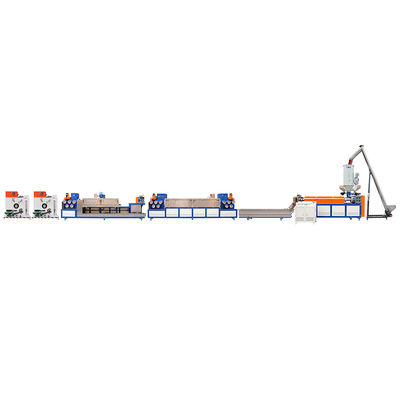 良い値段 120-150 KG/H ツインスクリューPPパッキングストラップ製造機 PETストラッピングクリップ製造機 オンライン