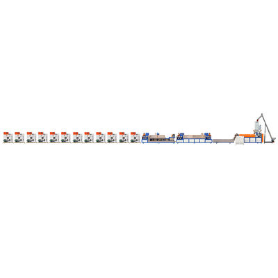 シングルスクリューPPストラップ生産ライン 200-300 KG/H 完全自動