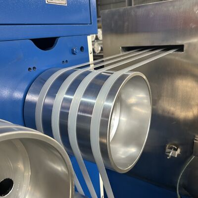 製造工場のためのカスタマイズ可能な仕様を持つ完全自動単螺紋PPストラップ生産ライン