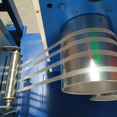 良い値段 高生産性 工業用パッケージ用の100~800kg/hの生産能力を持つ単螺紋PPストラップ生産ライン オンライン